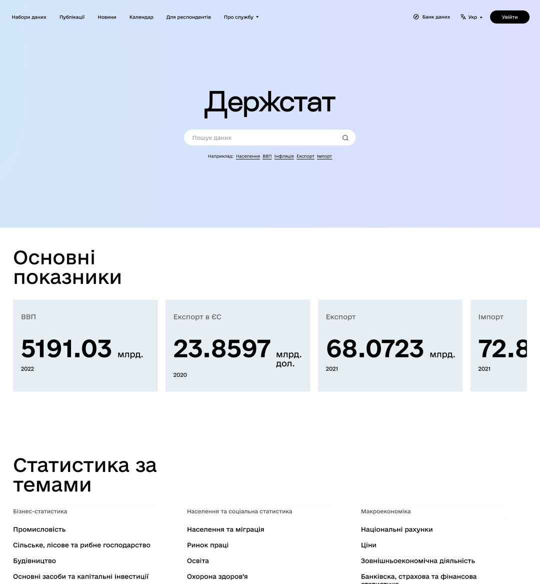 Реформа Держстату
